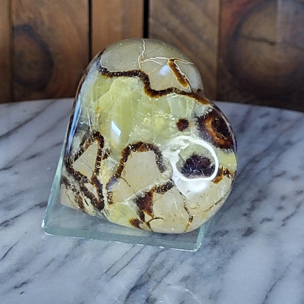 Septarian Heart